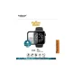 PanzerGlass Curved Aizsargvāciņš ar stiklu Apple Watch 44mm, Melns