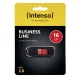 USB-флешка Intenso Business Line 16 ГБ USB 2.0, черно-красная