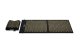 4Fizjo ERGO XL Acupressure Mat with Pillow, Black/Gold