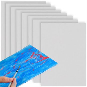 Maaleo Primed Canvas Panels, 30x40 cm, 8 Pcs