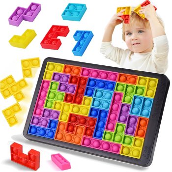 Pop It Bubble Blocks Puzzle Popit Tetris