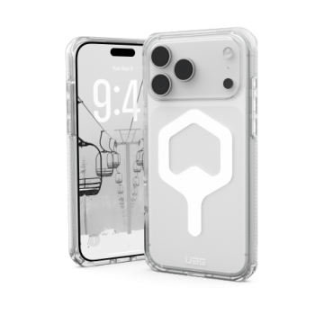 Чехол UAG Plyo MagSafe для iPhone 17 Pro Max – прозрачный и белый