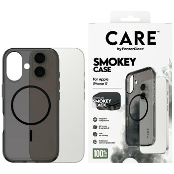 CARE by PanzerGlass Flagship Urban Explorer vāciņš ar melnu MagSafe priekš iPhone 17 - Melns | Case W. Black