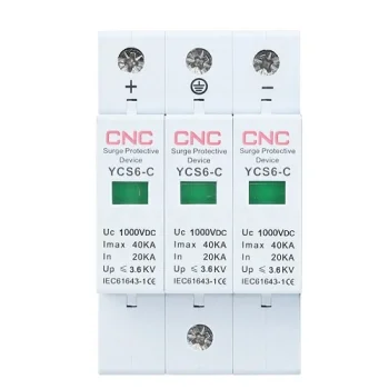 УЗИП постоянного тока DC 3P, класс C, 20-40 кА, 1000V DC