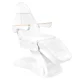 Sillon Lux 273b elektriskais kosmētikas krēsls ar 3 motoriem un tabureti 304, balts