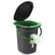 Портативный туалет GreenBlue GB320BG, черно-зеленый