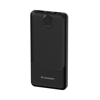 Wozinsky Wpower WPBBK-2 10000mAh ārējais akumulators, melns
