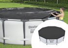 Aizsargājošs Apaļa Karkasa Baseina Pārsegs Vāks 305 cm, BESTWAY 58036 | Round Frame Pool Cover Protector