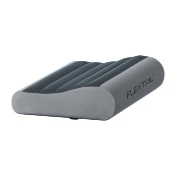 Inflatable Travel Pillow Flextail Zero Pillow Memory Foam Grey