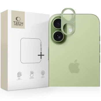Tech-Protect Camalloy Fit+ kameras stikls iPhone 17 – zaļš | Camera Glass Protector