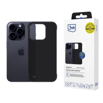 3mk Just20g matētais maciņš Apple iPhone 16 Pro Max - matēti melns | Matt Phone Case Cover Matte Black