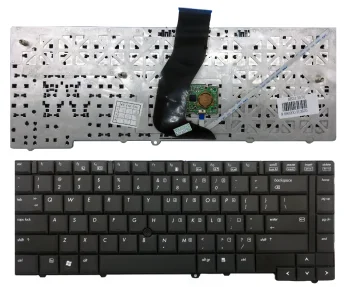 Клавиатура HP EliteBook 6930p с трекпоинтом, черная