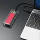 Внешний корпус Orico TCM2-C3 для M.2 NVME SSD на USB-C, красный