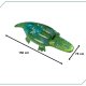 BESTWAY 41477 Надувной водный матрас с ручками в форме крокодила, 150x70см...