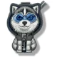 Nimmy Cool&Cute 2.0 Wolf magnētiskais piekariņš un statīvs, melns