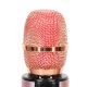 Bezvadu karaoke mikrofons bērniem ar Bluetooth skaļruni 2000mAh SD USB, rozā