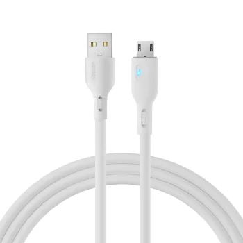Joyroom S-UM018A13 USB-A to Micro USB Cable 2.4A, 2m, White