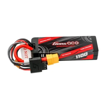 Gens ace G-Tech LiPo akumulators 1100mAh 11.1V 3S1P 60C XT60 Hardcase