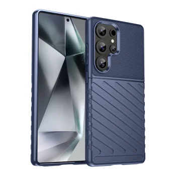 Vāciņš Thunder Case priekš Samsung Galaxy S25 Ultra, zils