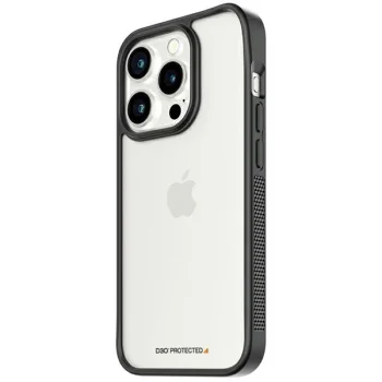 PanzerGlass iPhone 15 Pro Case ClearCase, Transparent/Black