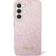 Samsung Galaxy S23+ Plus (SM-S916) Guess Glitter Script Case Cover (GUHCS23MHGGSHP), Pink