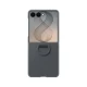 Samsung Galaxy Z Flip 8 silikona vāciņš Silicone Ring Magnet Cover, melns