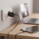 Tech-Protect NCA100W-GaN 100W sienas lādētājs (2x USB-C, 1x USB-A)