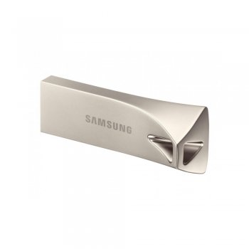 Samsung 64GB USB 3.1 Bar Plus Pendrive Flash Drive USB Stick, Champaing Silver