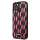 Чехол Karl Lagerfeld Monogram Plaque для iPhone 13 mini, розовый