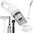 Bezvadu akumulatora rokas putekļsūcējs automašīnai 120W