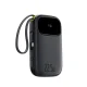 Baseus EnerFill FC31 10000mAh 22.5W Powerbanka ar digitālo displeju un 2 iebūvētiem kabeļiem (USB-C + Lightning) -...