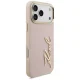 Чехол Karl Lagerfeld Karl Script Logo для iPhone 17 Pro Max, розовый