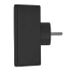 Сетевой тройник разветвитель Maclean MCE249 F/B 2 розетки, 2x USB-A 18W, 2x USB-C PD...
