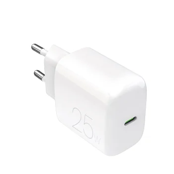 Puro Daily Prolite 25W USB-C tīkla lādētājs, balts