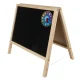 Magnētiskā krītiņu markieru flomastieru bērnu tāfele 40x40 cm 25571 | Magnetic chalk board