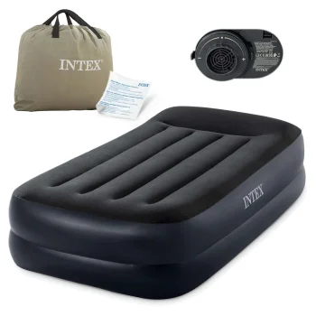 Intex 64122ND piepūšamais matracis 191x99x42 cm ar iebūvētu sūkni, vienvietīgs
