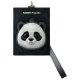 Nimmy Big Eyed Pet 2.0 Panda 3-in-1 telefona somiņa un maciņš - melns