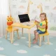 Набор детской мебели Ecotoys 6162: стол и 2 стула, жираф