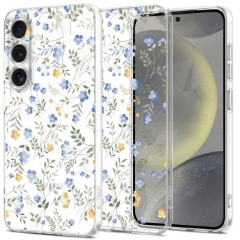 Чехол Tech-Protect FlexAir для Samsung Galaxy S25 Daisies with Leaves