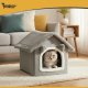 Purlov 25706 Cat Bed House, Grey