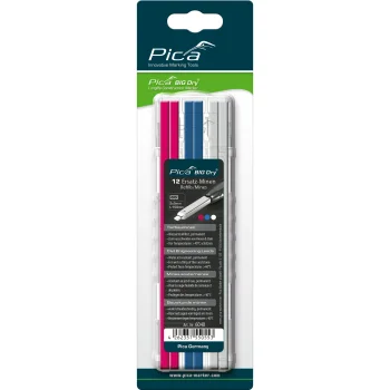 Набор грифелей для Pica BIG DRY, 12 шт., разные цвета 6040/SB