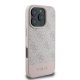 Guess 4G Bottom Stripe aizmugures vāciņš iPhone 16 Pro Max — rozā | Phone Case Cover