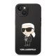 Karl Lagerfeld iPhone 14 Plus vāciņš Silicone Ikonik Karl Melns