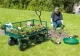 Садовая тележка MultiGarden 200 кг, открывающиеся борта, надувные...