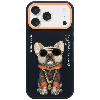 Чехол Nimmy Glasses Cool Dog для iPhone 17 Pro - Черный