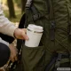 Termokrūze ar piesūcekni pret apgāšanos, 380 ml, balta