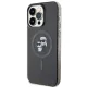 Чехол Karl Lagerfeld для iPhone 15 Pro Max MagSafe IML KC Glitter, черный