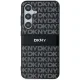 Чехол DKNY для Samsung Galaxy S24 Mono Stripe & Metal Logo, черный