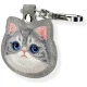 Чехол для локатора Nimmy New Big Eyed Pet 2.0 Cat Серый