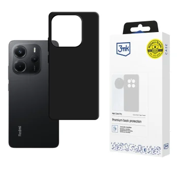 Чехол 3mk Matt Case Pro для Xiaomi Redmi Note 14 5G - Матовый черный